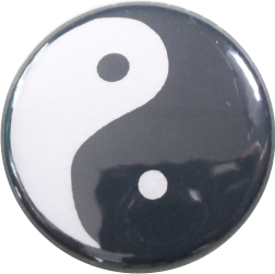 Yin und Yang Button